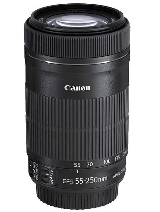 Разблокировка заклинивания Canon EF-S 55-250 f/4-5.6 IS