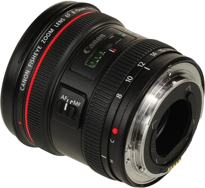 Разблокировка заклинивания Canon EF 8-15mm f/4.0L Fisheye USM