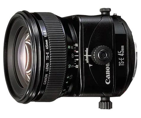 Разблокировка заклинивания Canon TS-E 45 f/2.8